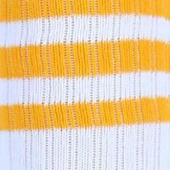 CTM Striped Top Ribbed Tube Socks (4 Pair Pack) - Picture 3 of 3